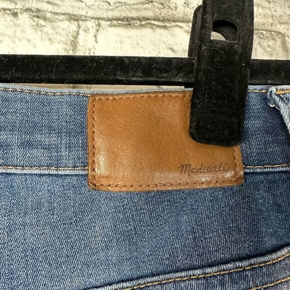 Madewell Jeans Roadtripper Jeggings Skinny High Rise Zip Pocket Denim Blue 26 T - Picture 10 of 11